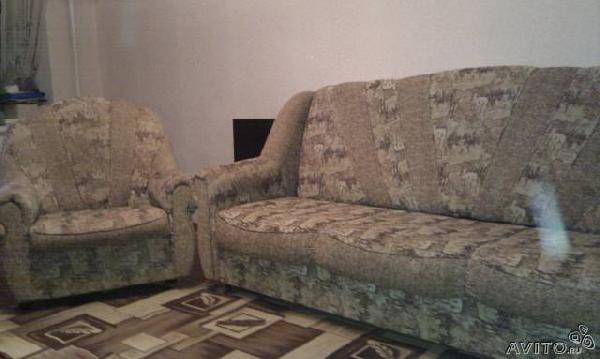 Перевозка мягкая мебель (диван и два кре из Ивантеевки в Ликино дулево