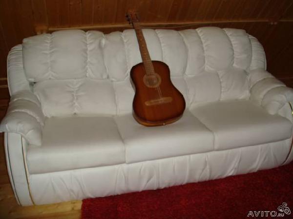 Перевозка белый диван из Горки 8 в Субхангулово