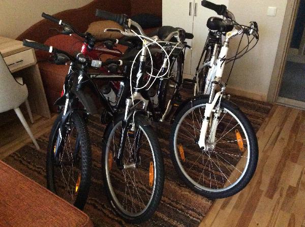 Доставка четыре велосипеды из Латвия, Юрмала в Россия, Московская область