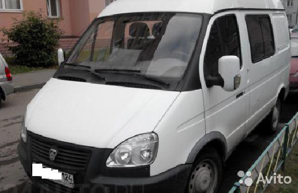 Перевозка автомобиля ГАЗ Соболь 2752, 2009 год