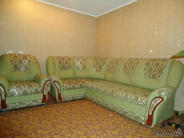 Перевезти прододаю угловой диван с кресл из Краснодара в Успенское