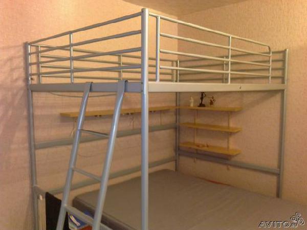 Перевозка 2-х-спальная кровать-чердак из Балашихи в Липеце