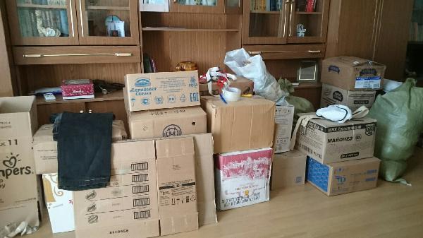 перевезти одежду, посуду, книги. 20 коробка, 3сумки, 3мешка. недорого попутно из Туапсинского района в Нижний Новгород