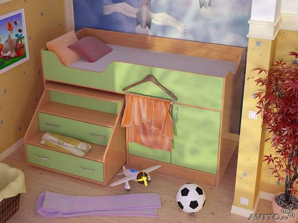 Доставка детская кровать карлсон микро по Москве