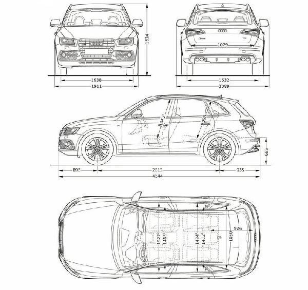 Перевозка автомобиля Audi q5 / 2009 г / 1 шт