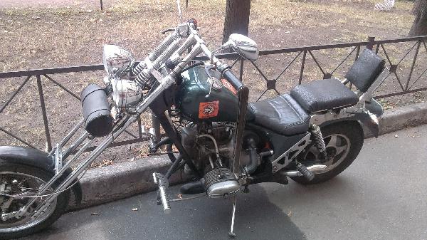 Мотоцикл. из Санкт-Петербурга в Белоострова