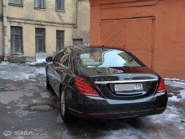 Перевозка автомобиля Mercedes-Benz S-klasse VI  / 2014 г / 1 шт