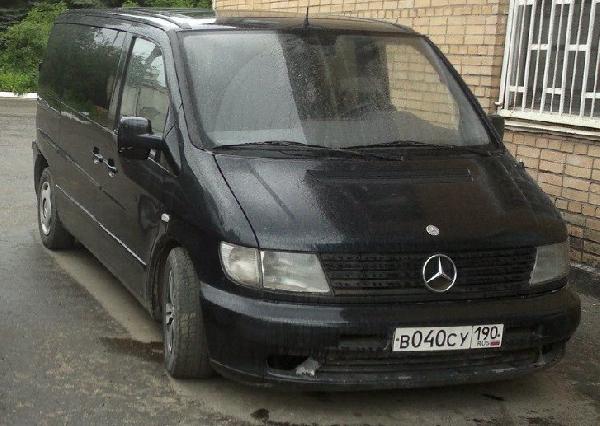 Перевозка автомобиля Mercedes-Benz VITO / 2002 г / 1 шт