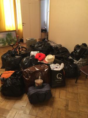 Заказ машины для транспортировки мебели : Личные вещи (сумки) из Санкт-Петербурга в Краснодар