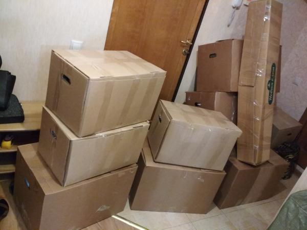 Доставить коробки из Москвы в Санкт-Петербург