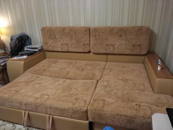 Заказать отдельную газель для транспортировки вещей : Угловой диван из Мытищ в Рязань