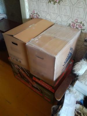 Отправка вещей : Вещи в коробках из Чапаевска в Санкт-Петербург