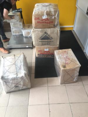 Доставка вещей : Средние коробки из Россия, Волгограда в Германия, Гамбург