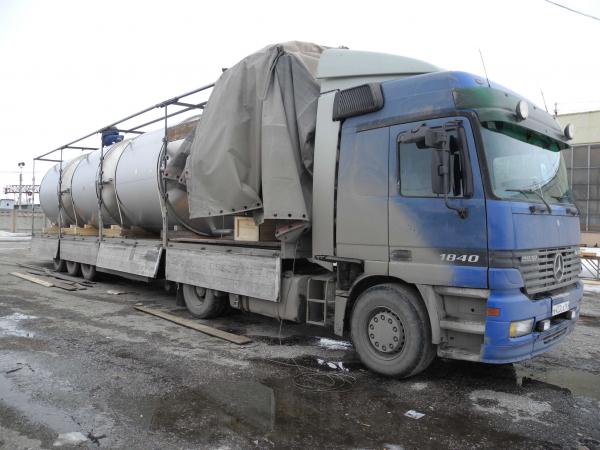 Доставить Молочный танк дешево из Болгария, Пловдива в Россия, Москву