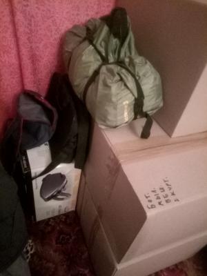 Отправить Домашние вещи в коробках из Воронежа в Бежин Луг