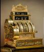 Отправка вещей : Кассовый аппарат National Model 442 Gold начала 20-го века, Кассовый аппарат начала 20-го века из Нидерланды, Букела в Россия, Москву
