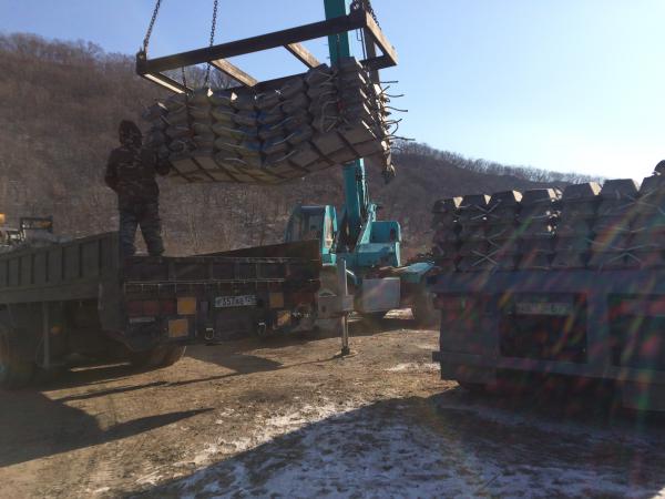Перевозка бетонных плит цена из Находки в Владивосток