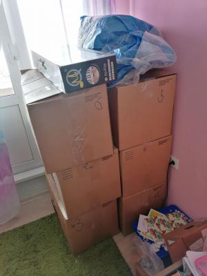 Доставить Коробки с личными вещами, Пластиковые ящики, Коробки и пакеты с вещами из Иркутска в Новосибирск