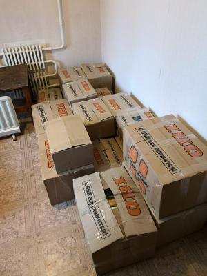 Доставка мебели : Картонная коробка с книгами, Мешки с вещами из Брянска в Алексино