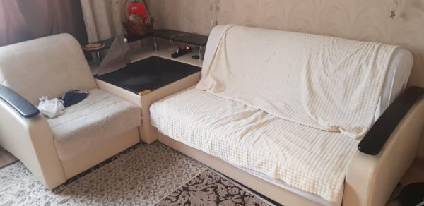Грузовое такси для перевозки дивана углового разборного догрузом из Москвы в Рязань