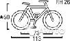 Перевозка велосипеда 16 дюймов из Лобни в Тюмень