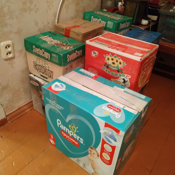 Заказ авто для доставки вещей : Средние коробки из Мурмаш в Пскова