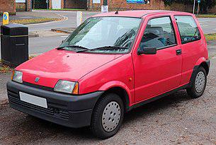 Стоимость перевозки Fiat Seicento