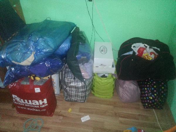 Отправка вещей : Личные вещи (одежда,посуда,постельное) из Самары в Донецк