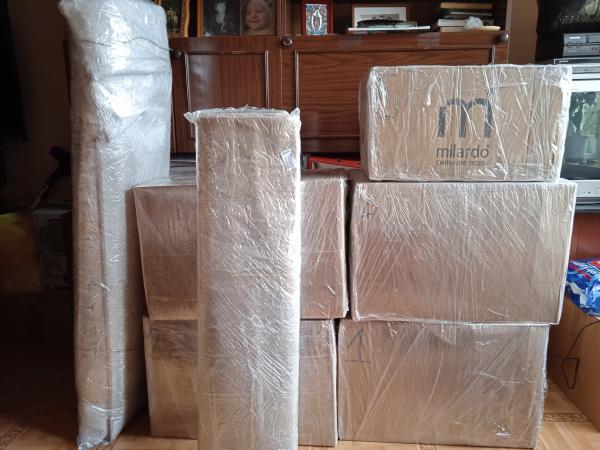 Сколько стоит доставка картонной коробки догрузом из Красноярска в Краснодар