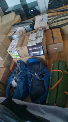 Заказать авто для перевозки вещей : Домашние вещи в коробках из Москвы в Михнево