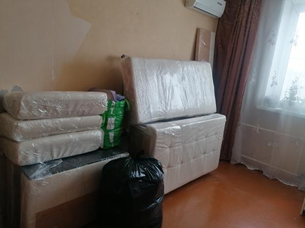 Заказать автомобиль для отправки мебели : Угловой диван из Москвы в Ольшаны