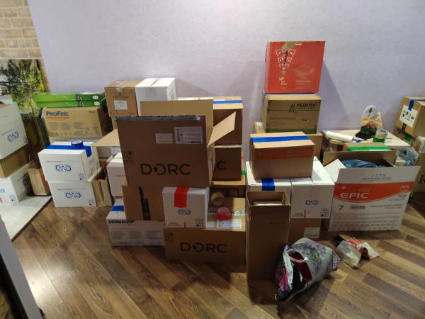 Отправка мебели : Коробки с личными вещами из Оренбурга в Москву