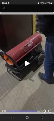 Заказ газели для тепловой пушки из Кстова в Мурома