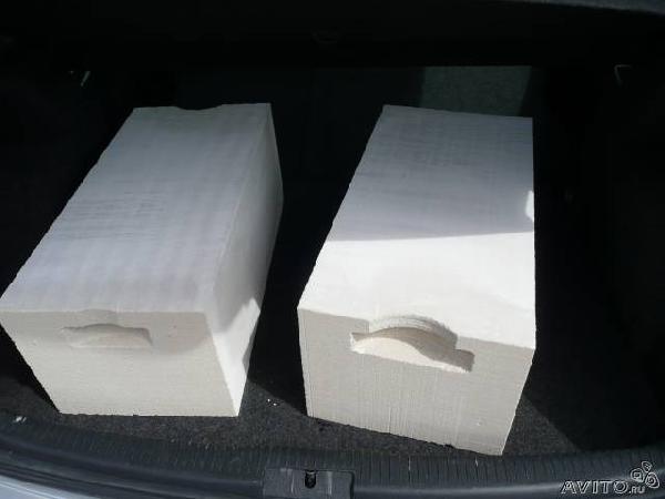 Отправка мебели : газосиликатные блоки из Снт Дубка в Гиагинскую