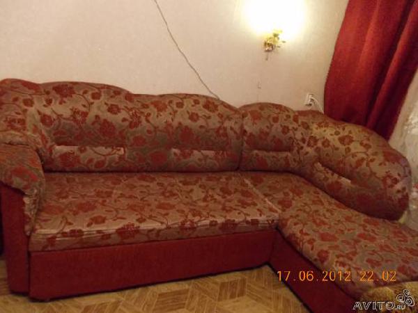 Заказ машины для отправки личныx вещей : диван угловой из Екатеринбурга в Малоабдрашитово