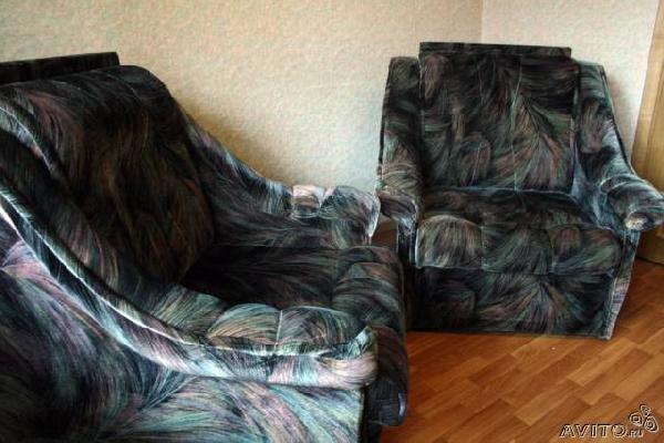 Перевозка мебели : 2 кресла кровать из Санкт-Петербурга в Гатчинскую район деревню Пеньково