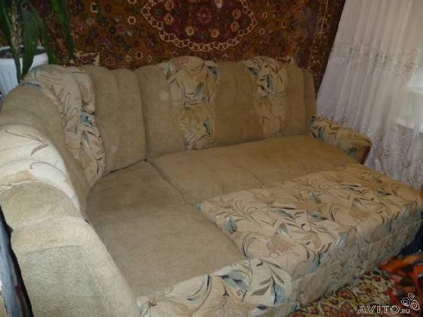 Отправить Угловой диван и кресло из Ростова-на-Дону в Садовое