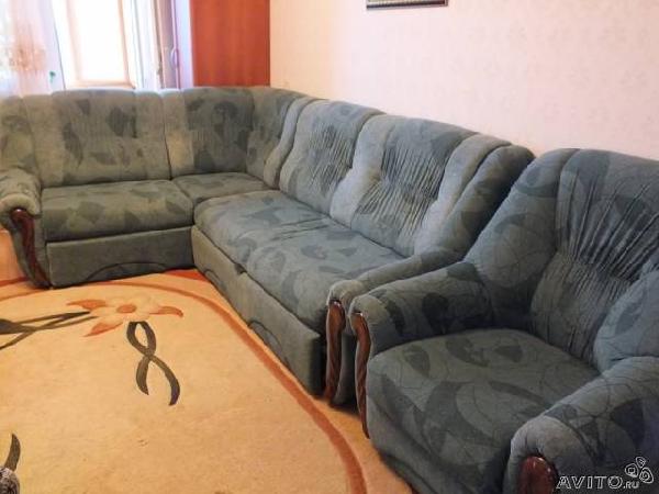 Отправка мебели : угловой диван и кресло из Нового Карткисяка в село Малое Пера