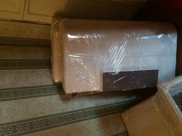 Перевозка мебели : Диван 3-местный, Стиральная машина, Средние коробки из Уфы в Кудрово