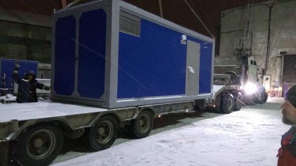 Аренда грузовой газели для перевозки блока-контейнера С оборудованием из Иркутска в Бийск