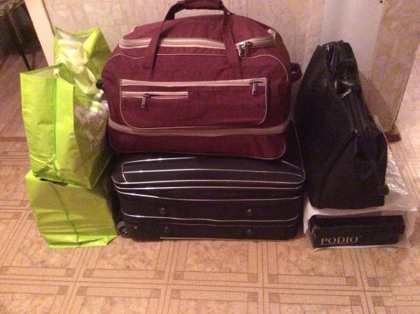 отвезти личные вещи В сумках недорого попутно из Самары в Дербента