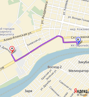 Краснодар от жд вокзала до парка галицкого. Краснодар ЖД вокзал на карте.