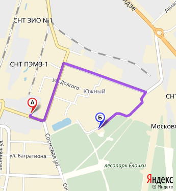 Маршрут по Подольску