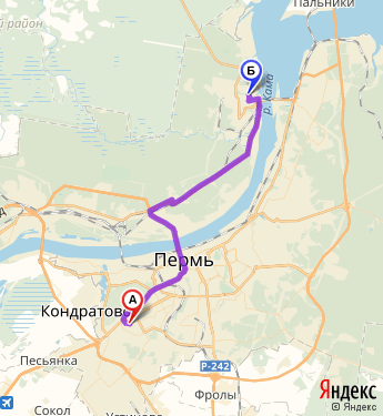 Маршрут по Перми