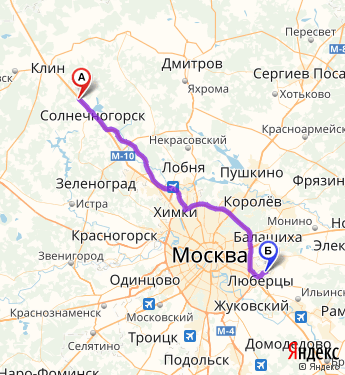 Сходня доехать до москвы