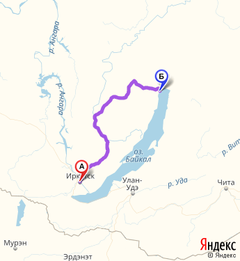 Показать на карте северобайкальск