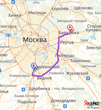 Пос володарского московская область карта