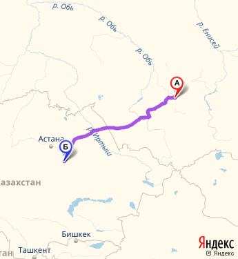 Ташкент новосибирск карта