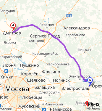 Московская область фаустово карта