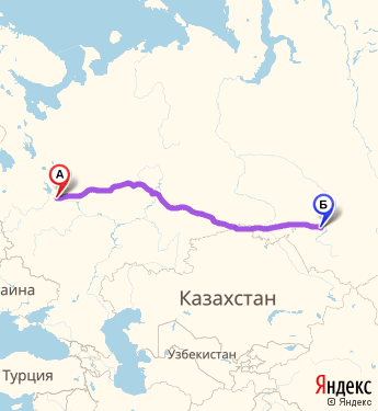 Маршрут из Ярославля в Коченевского района